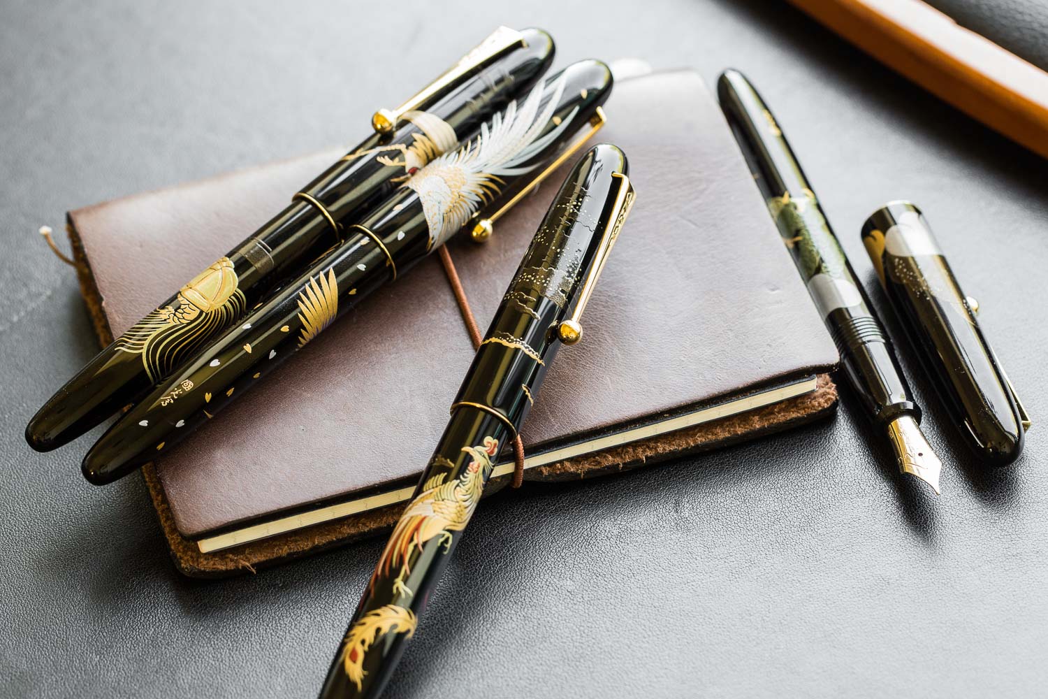 Namiki Nippon Art Maki-e Fountain Pen - Dragon/Cumulus