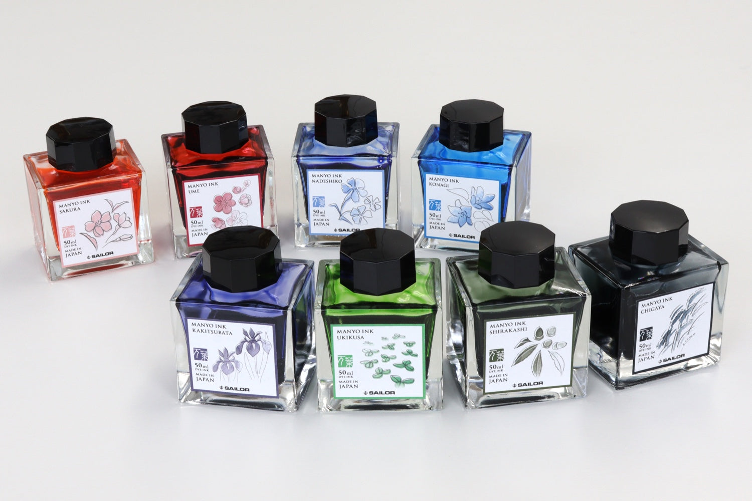 Sailor Manyo Kakitsubata - 50ml Bottled Ink