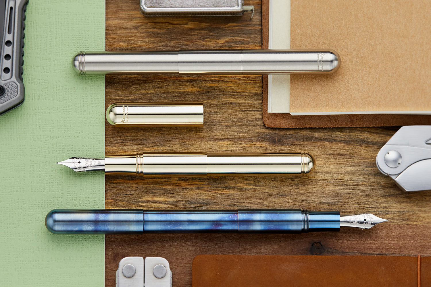 Kaweco Supra Fountain Pen - Fireblue