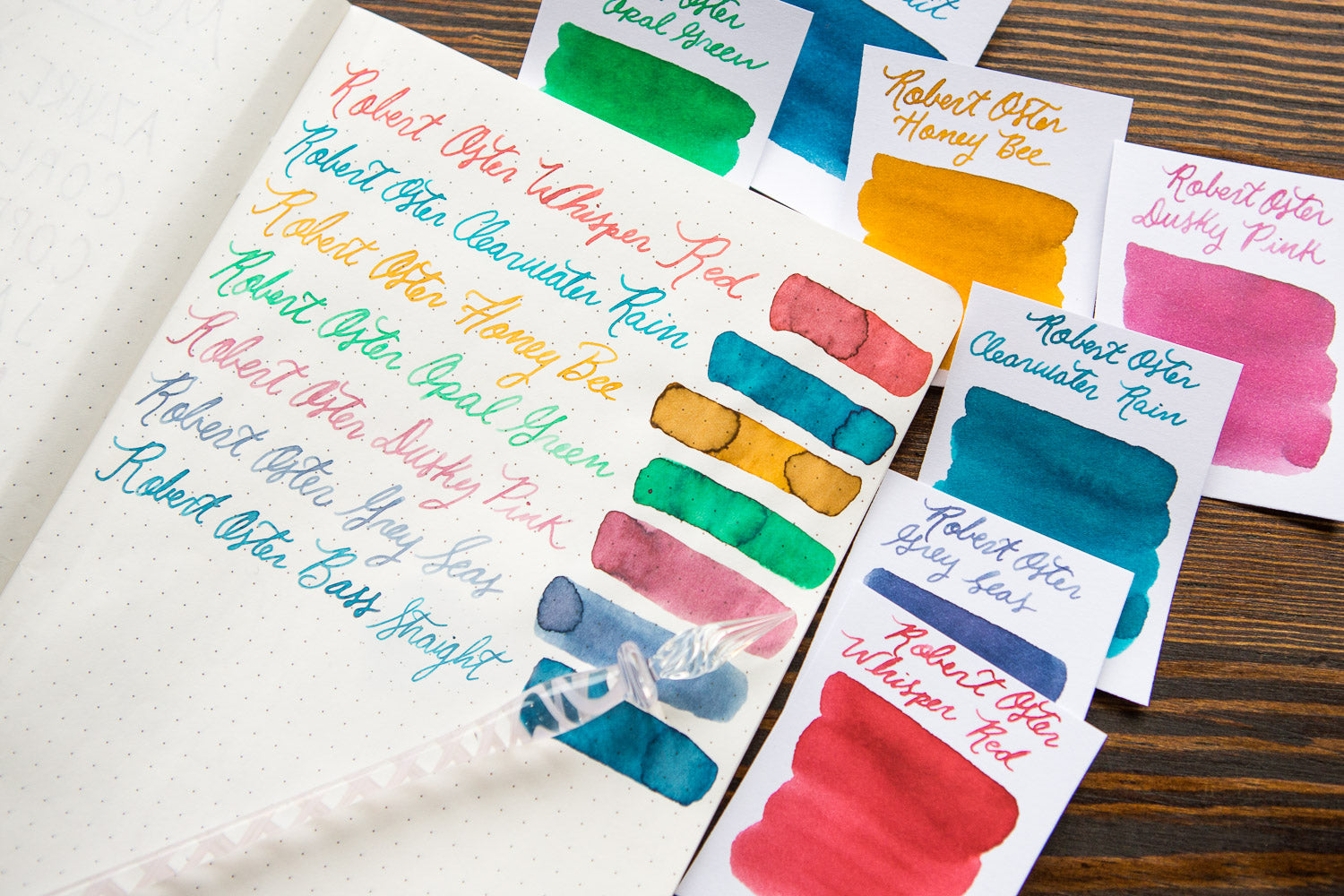 Robert Oster Honey Bee - Ink Sample