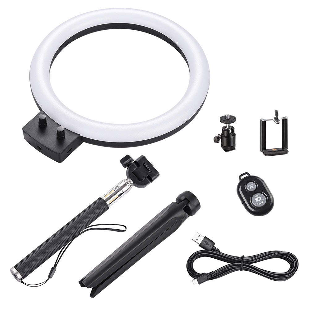 Yescom 8 Ring Light w/ Stand Angeleye Photo Video Social Lighting