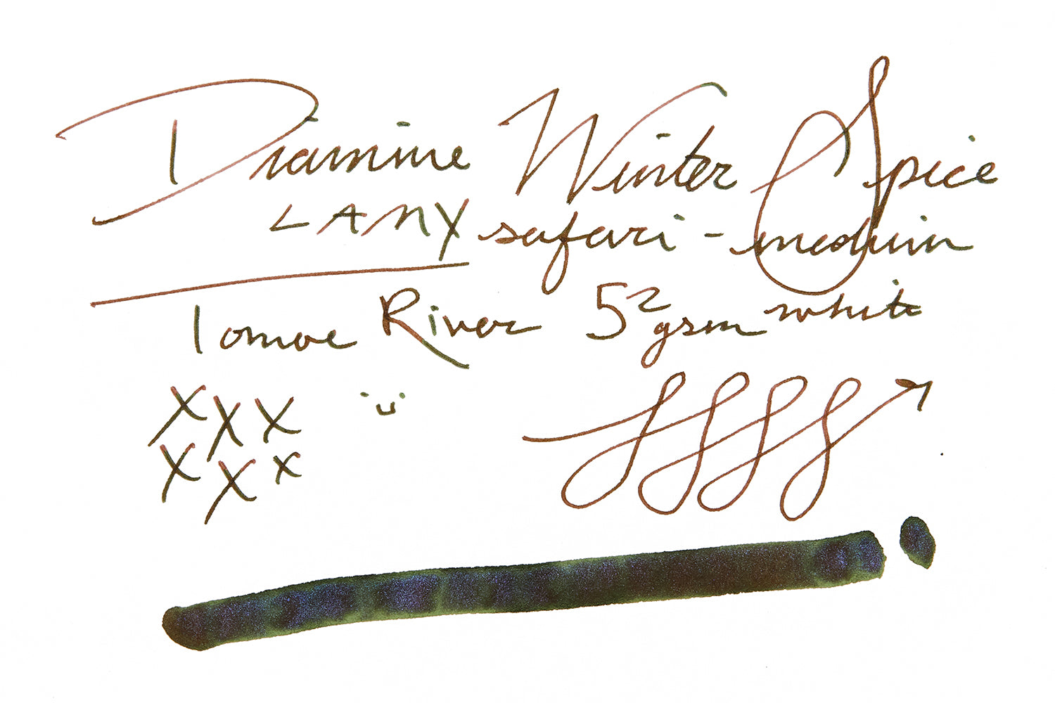 Diamine Winter Spice - 50ml Bottled Ink