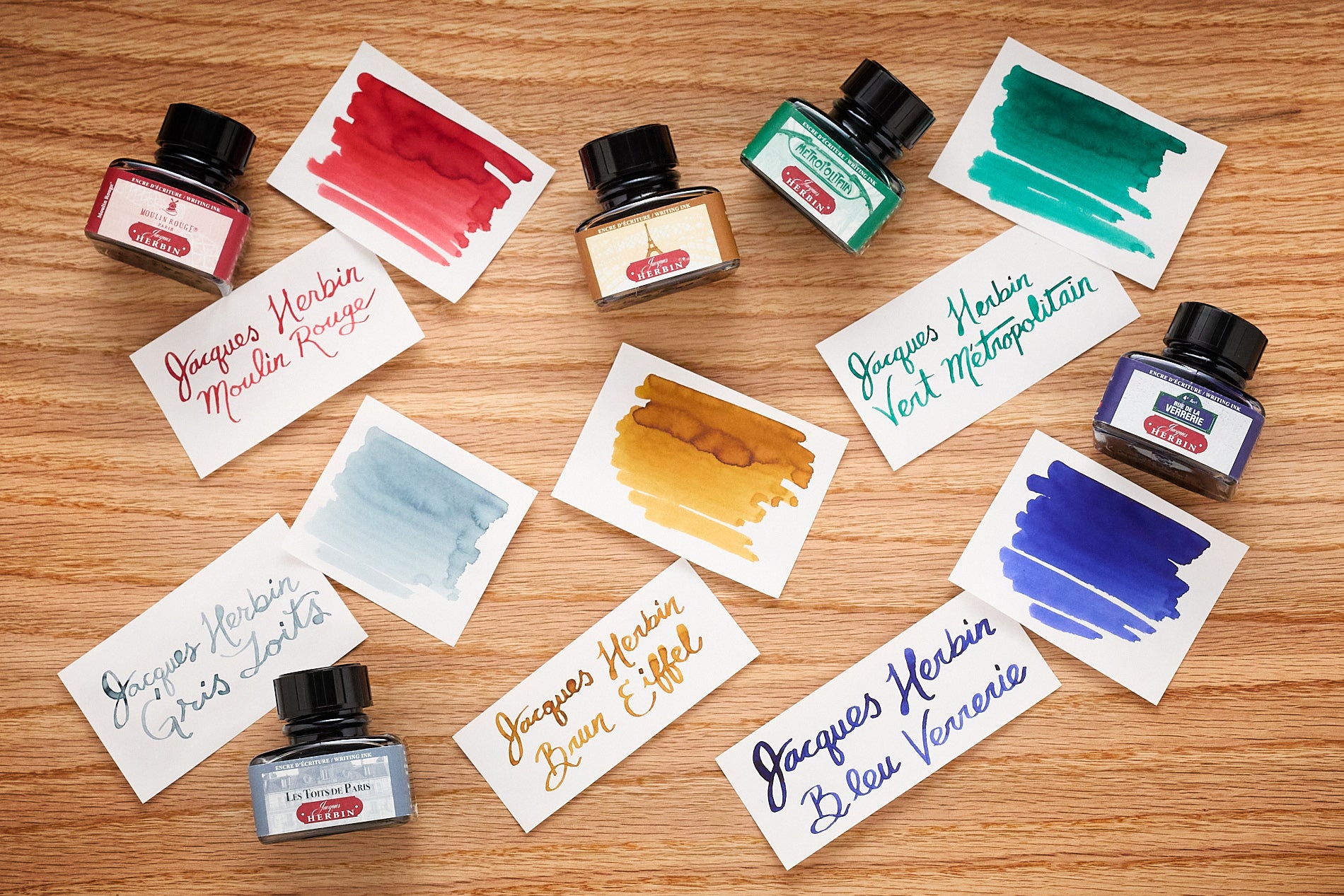 Jacques Herbin Bleu Verrerie - 30ml Bottled Ink