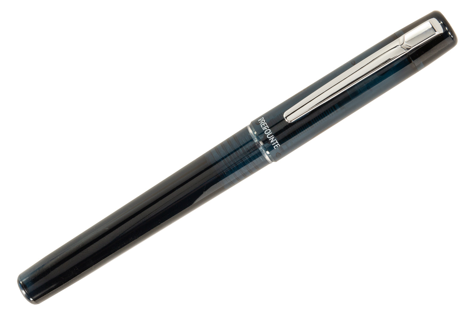 Platinum Prefounte Fountain Pen - Graphite Blue