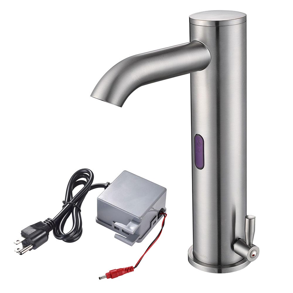 Aquaterior Touchless Lavatory Sink Faucet Hot & Cold 10