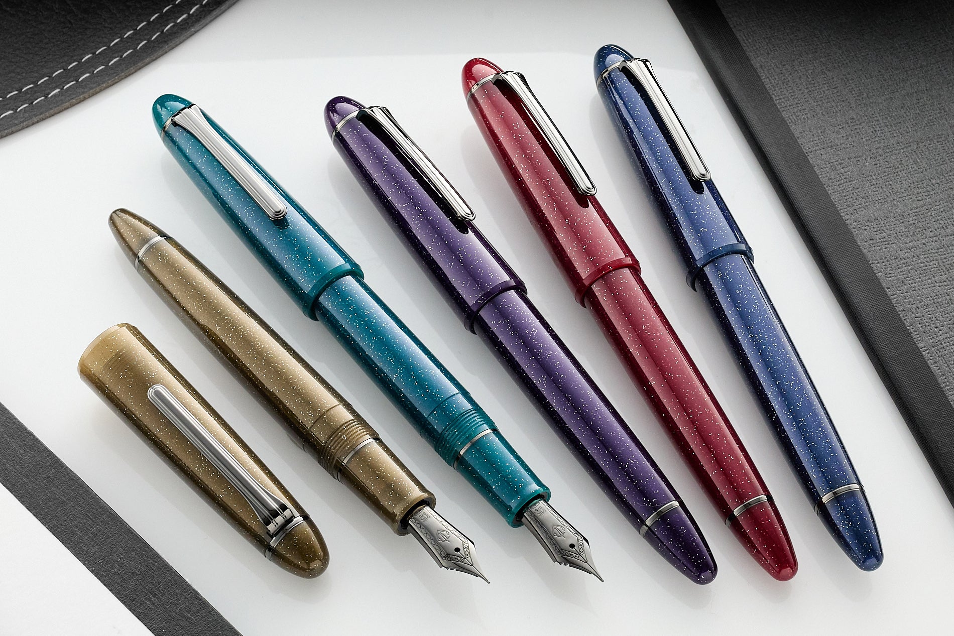 Sailor 1911L Ringless Galaxy Fountain Pen - Orion