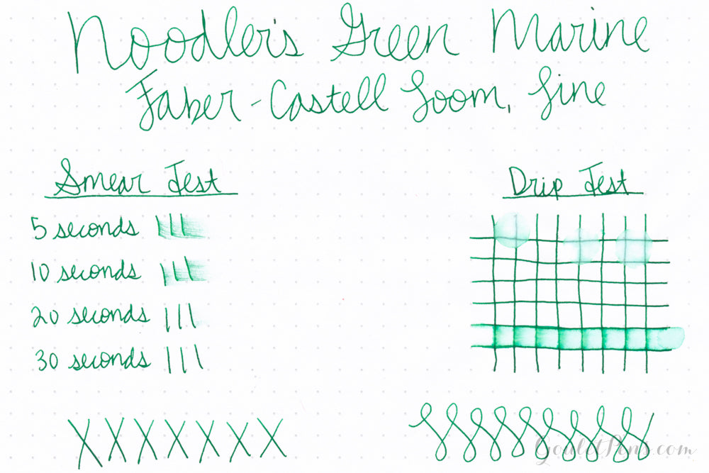 Noodler's Green Marine - 3oz Bottled Ink