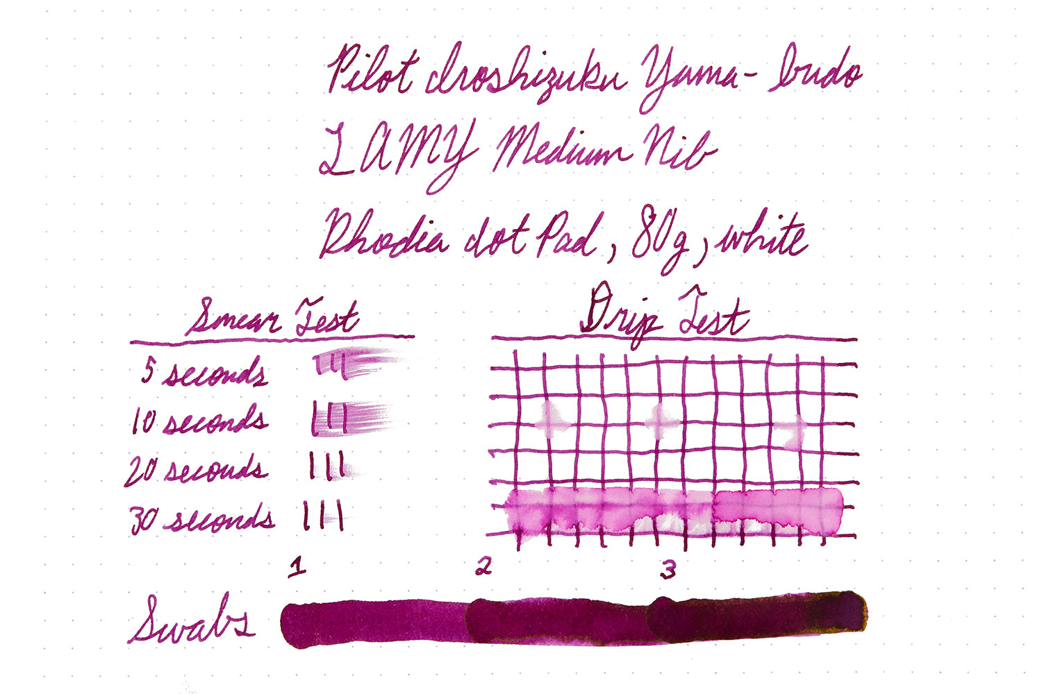 Pilot Iroshizuku Yama-budo - 50ml Bottled Ink