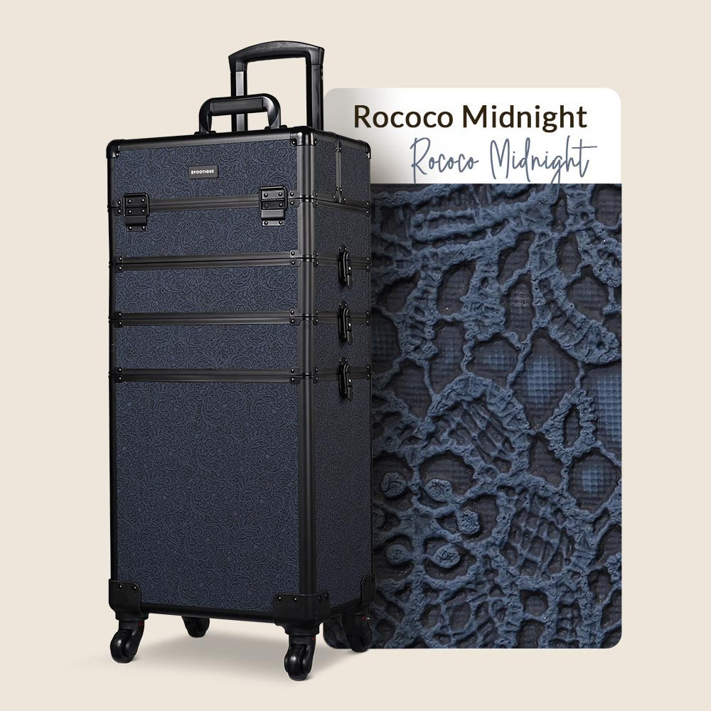 Byootique Rolling Makeup Case Rococo Artist Travel Case (Preorder)