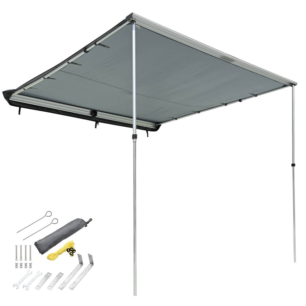 Yescom Awning 8' 2 x 7' 7 Vehicle Rooftop Side Tent Shade