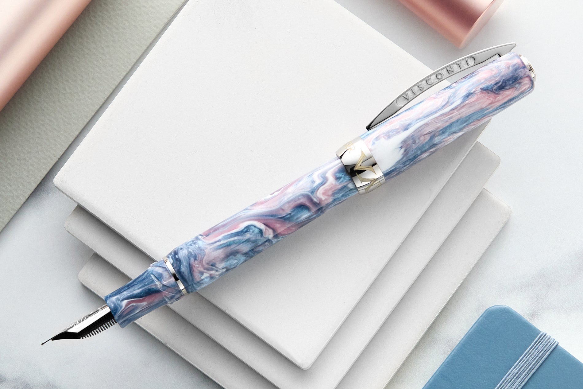 Visconti Voyager Mariposa Fountain Pen - Painted Beauty