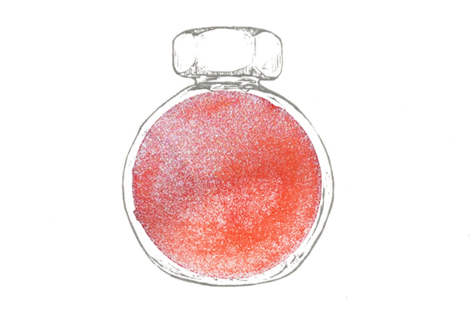 Ferris Wheel Press Wonderland in Coral - 38ml Bottled Ink