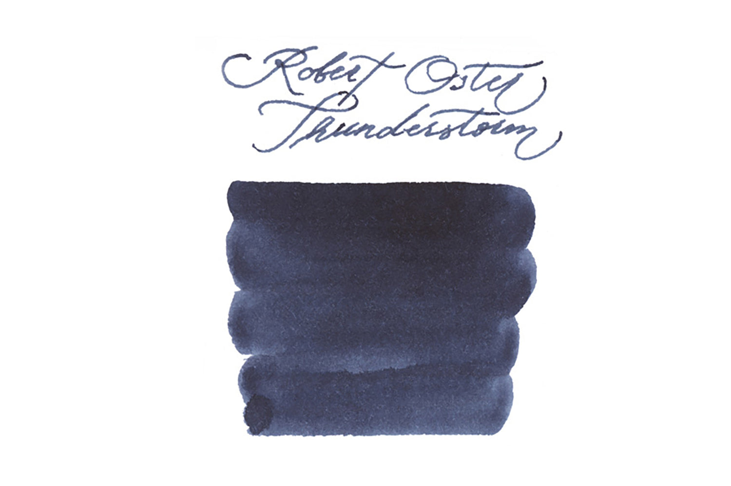 Robert Oster Thunderstorm - Ink Sample