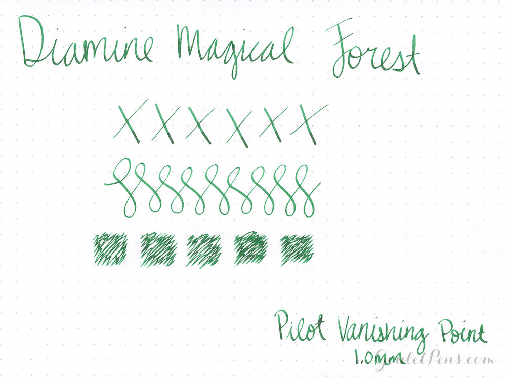 Diamine Magical Forest - Ink Sample