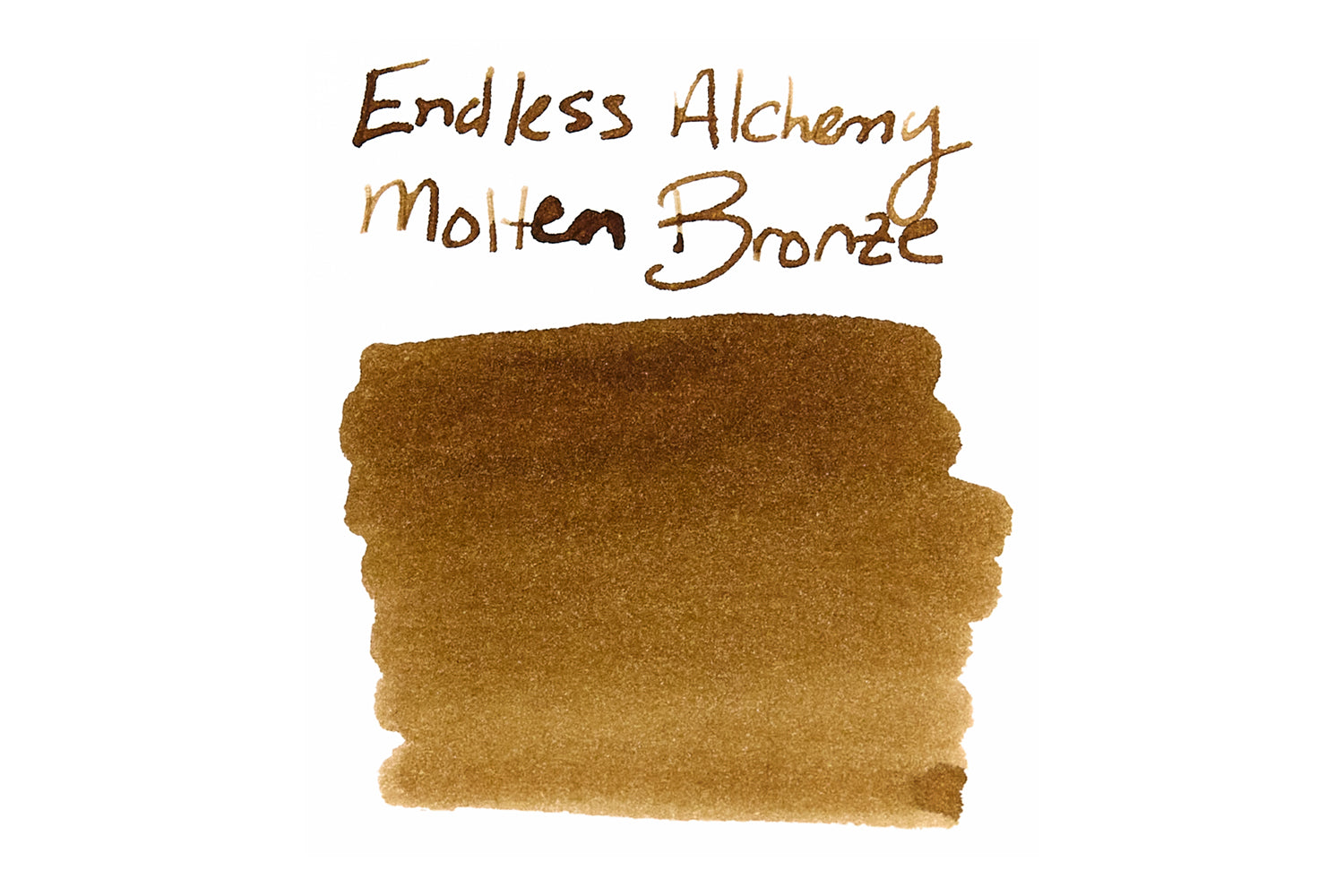 Endless Alchemy Molten Bronze - Ink Sample