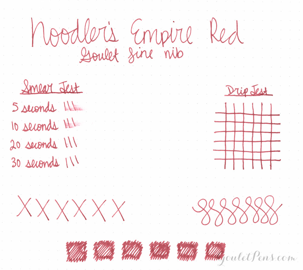 Noodler's Empire Red - 3oz Bottled Ink