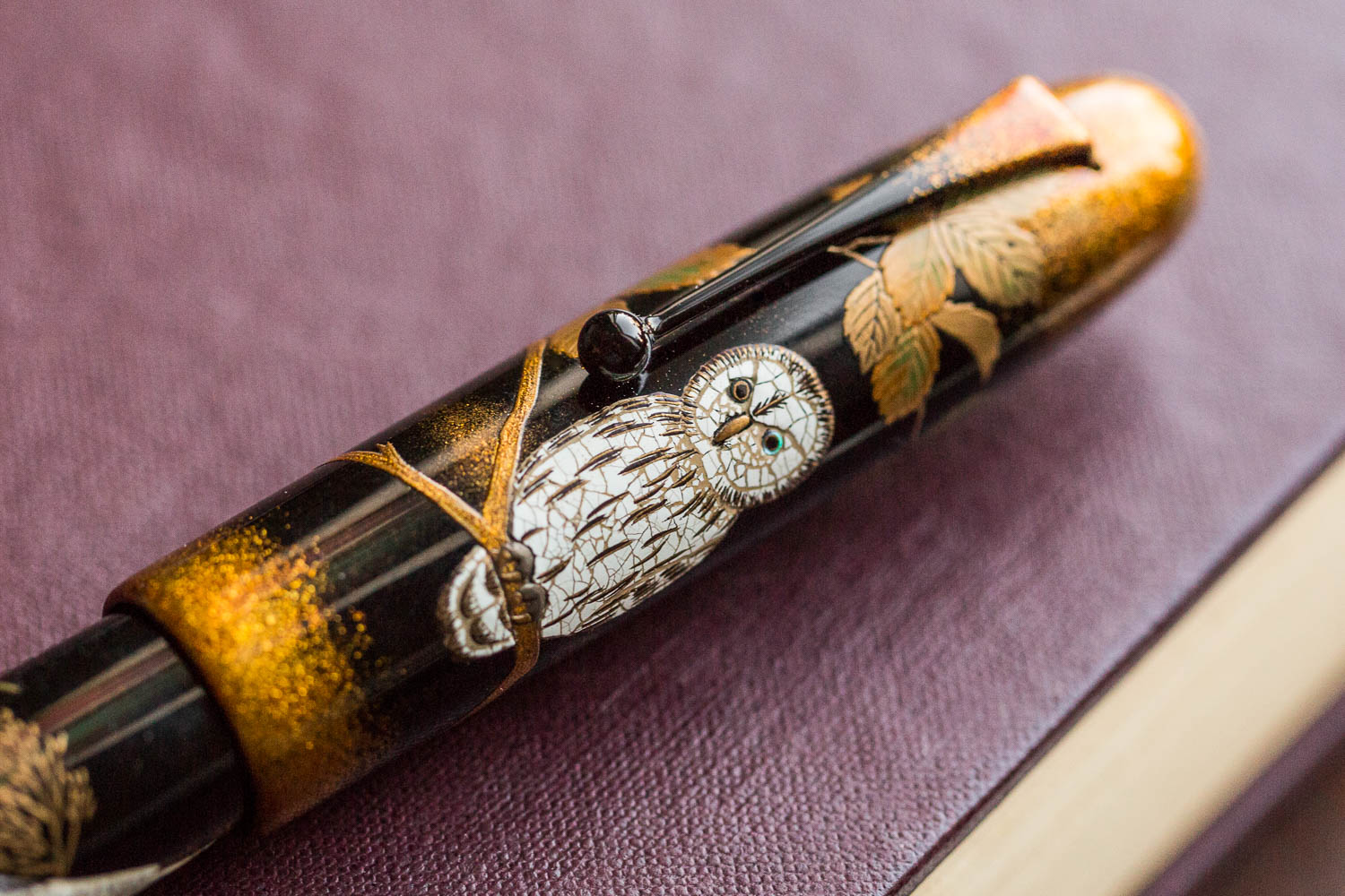 Namiki Emperor Maki-e Fountain Pen - The Owl