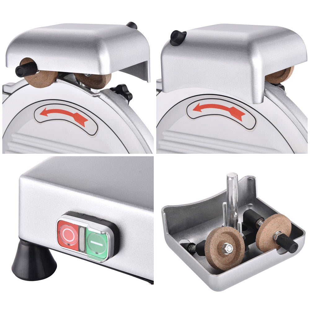 Yescom 10 Heavy Duty Meat Slicer Professional Food Slicer