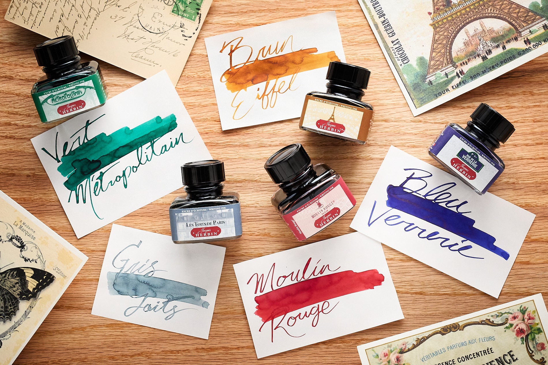 Jacques Herbin Moulin Rouge - 30ml Bottled Ink