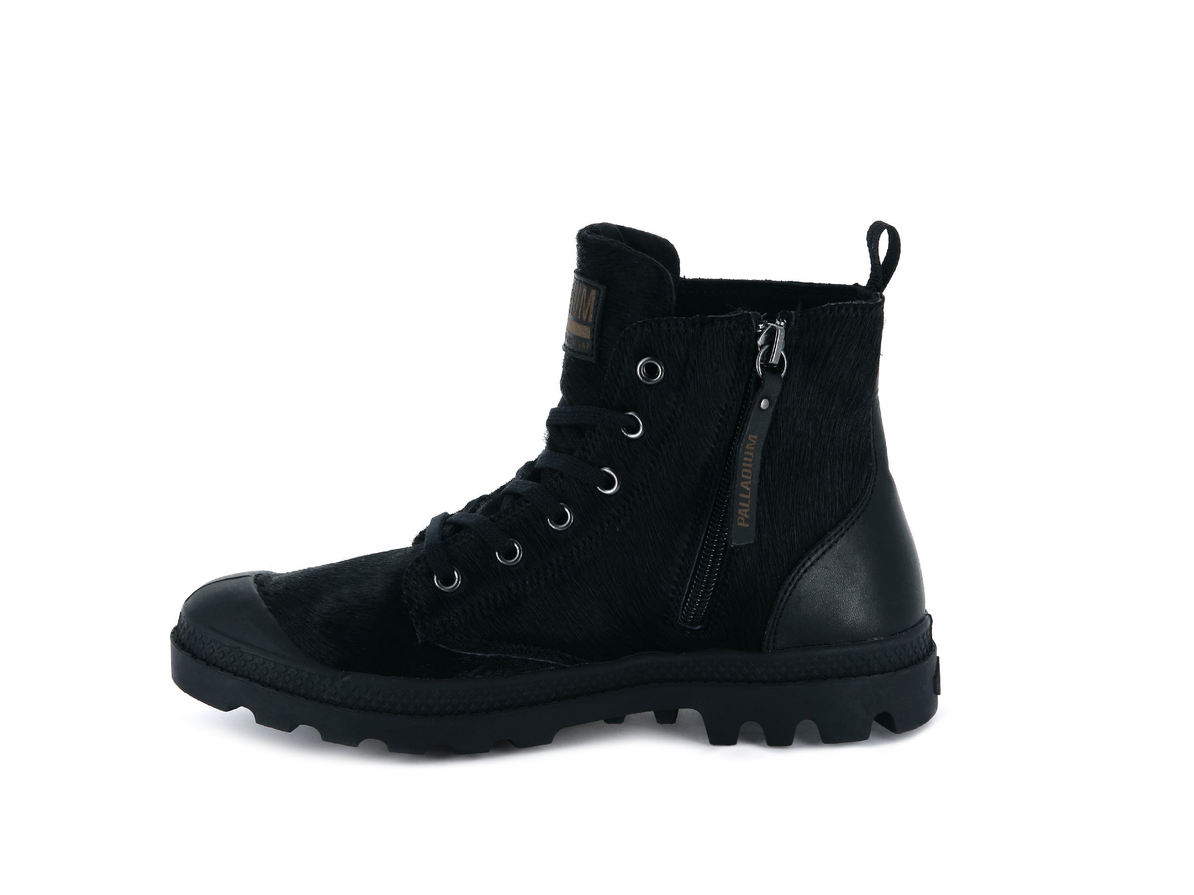 95983-010-M | PAMPA HI ZIP PONY | BLACK/BLACK