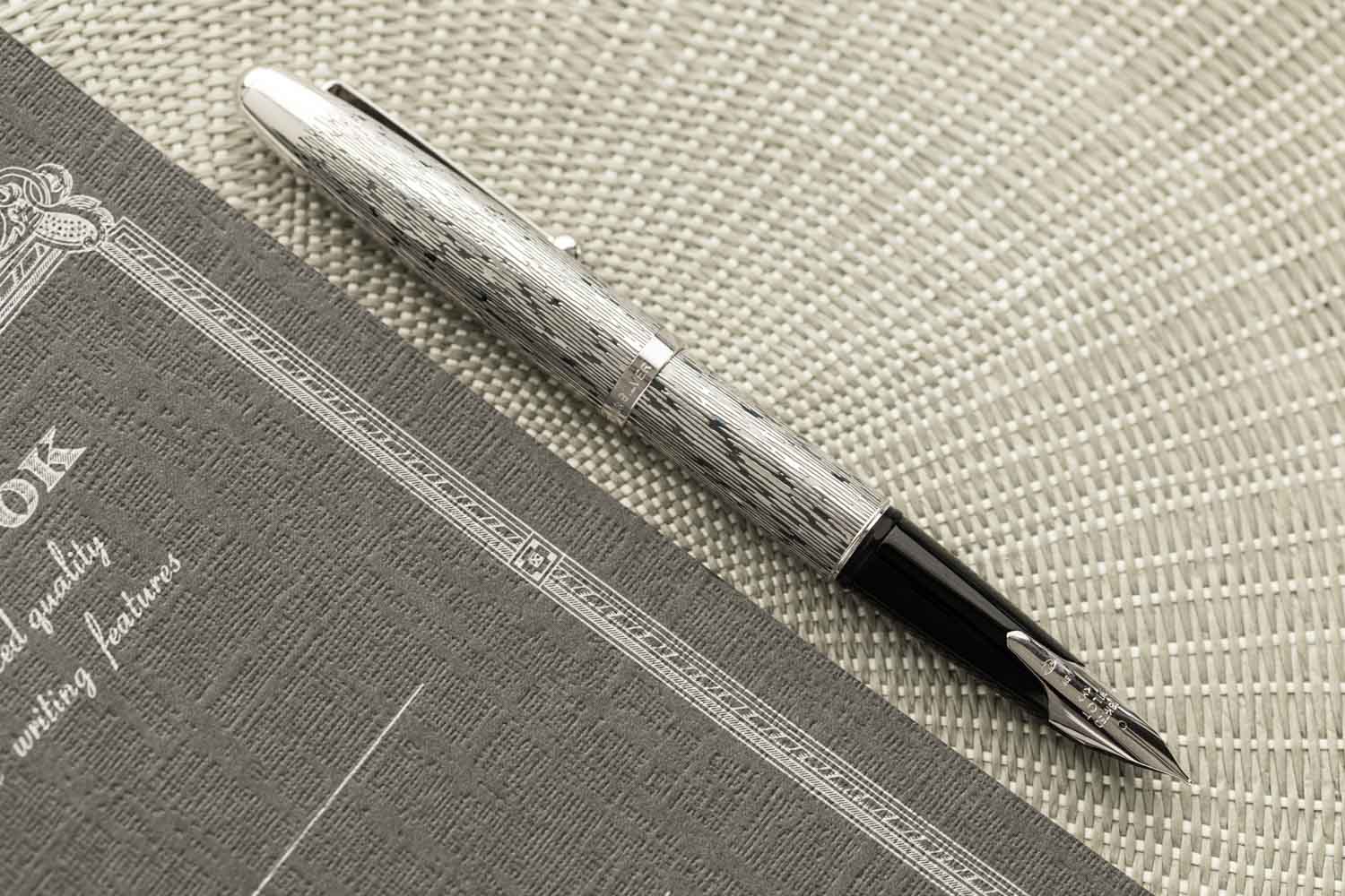 Pilot Sterling Fountain Pen - Silvern Tsumugi