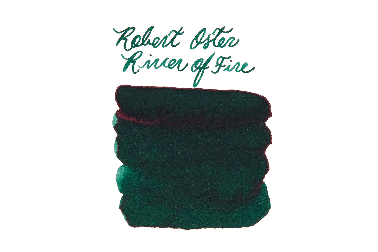 Robert Oster River of Fire - Ink Sample