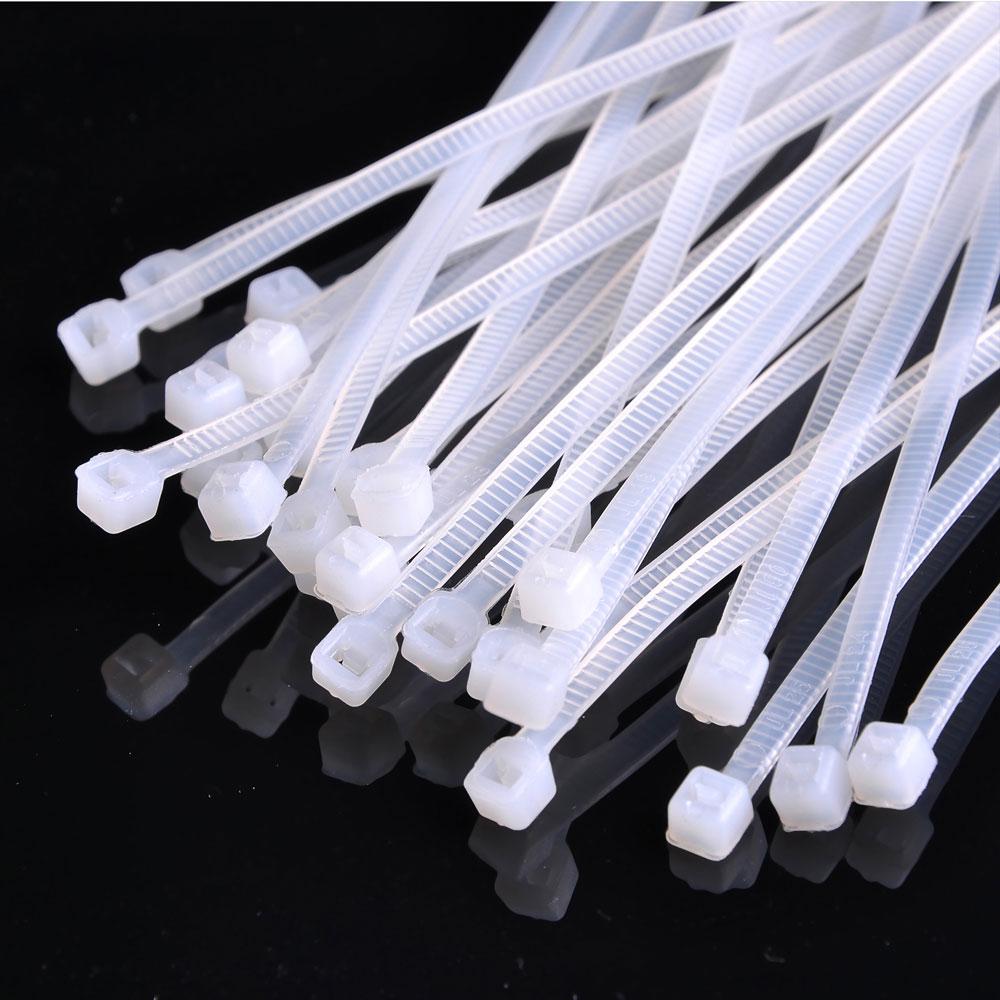 Yescom 4 in Zip Ties Wraps Self-Locking 100mm 50pcs