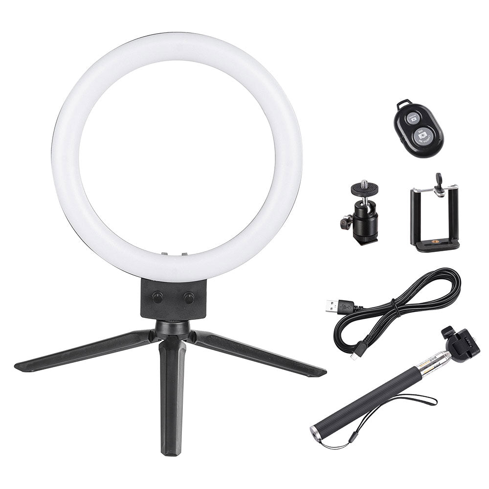 Yescom 8 Ring Light w/ Stand Angeleye Photo Video Social Lighting