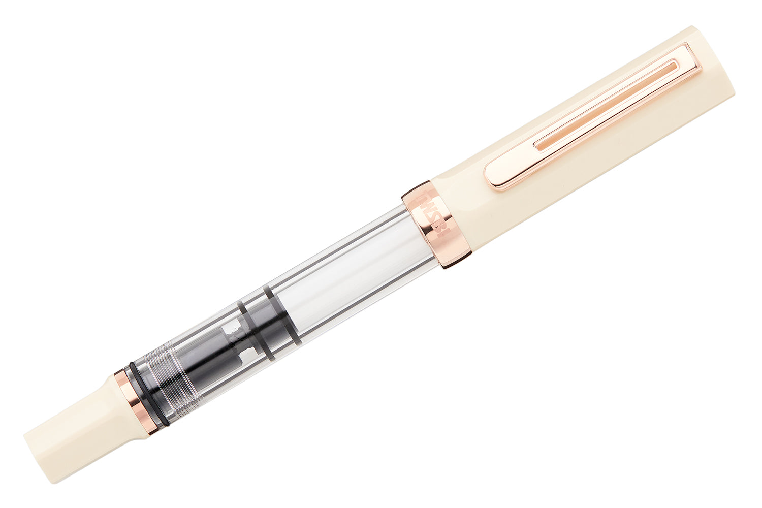 TWSBI ECO Fountain Pen - Creme w/ RoseGold