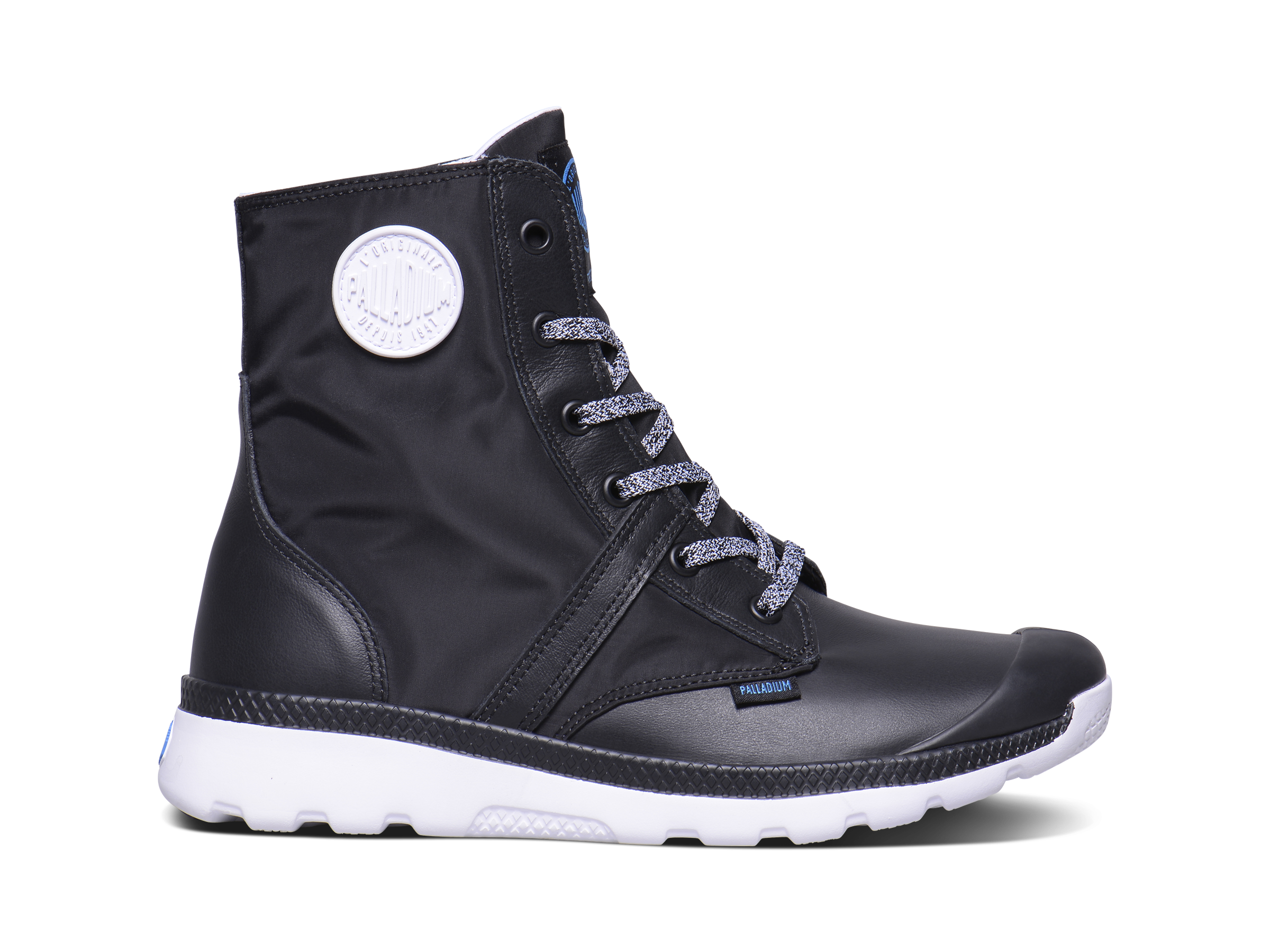 95162-002-M | WOMENS PALLAVILLE HI RISE WATERPROOF | BLACK/WHITE