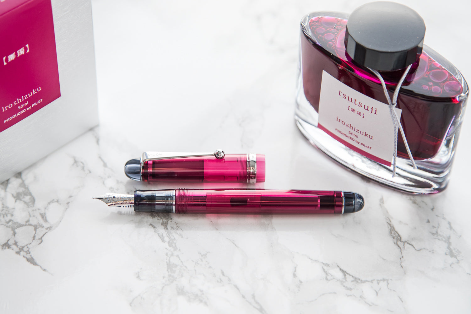 Pilot Custom 74 Fountain Pen - Merlot