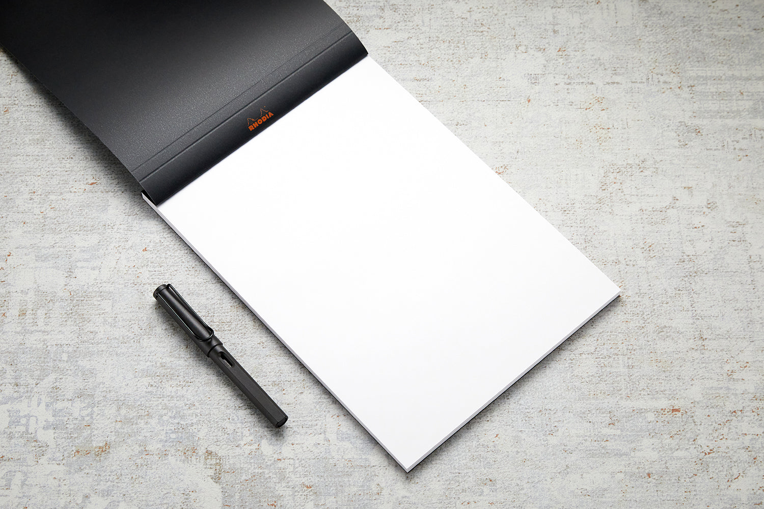 Rhodia No. 18 A4 Notepad - Black, Blank