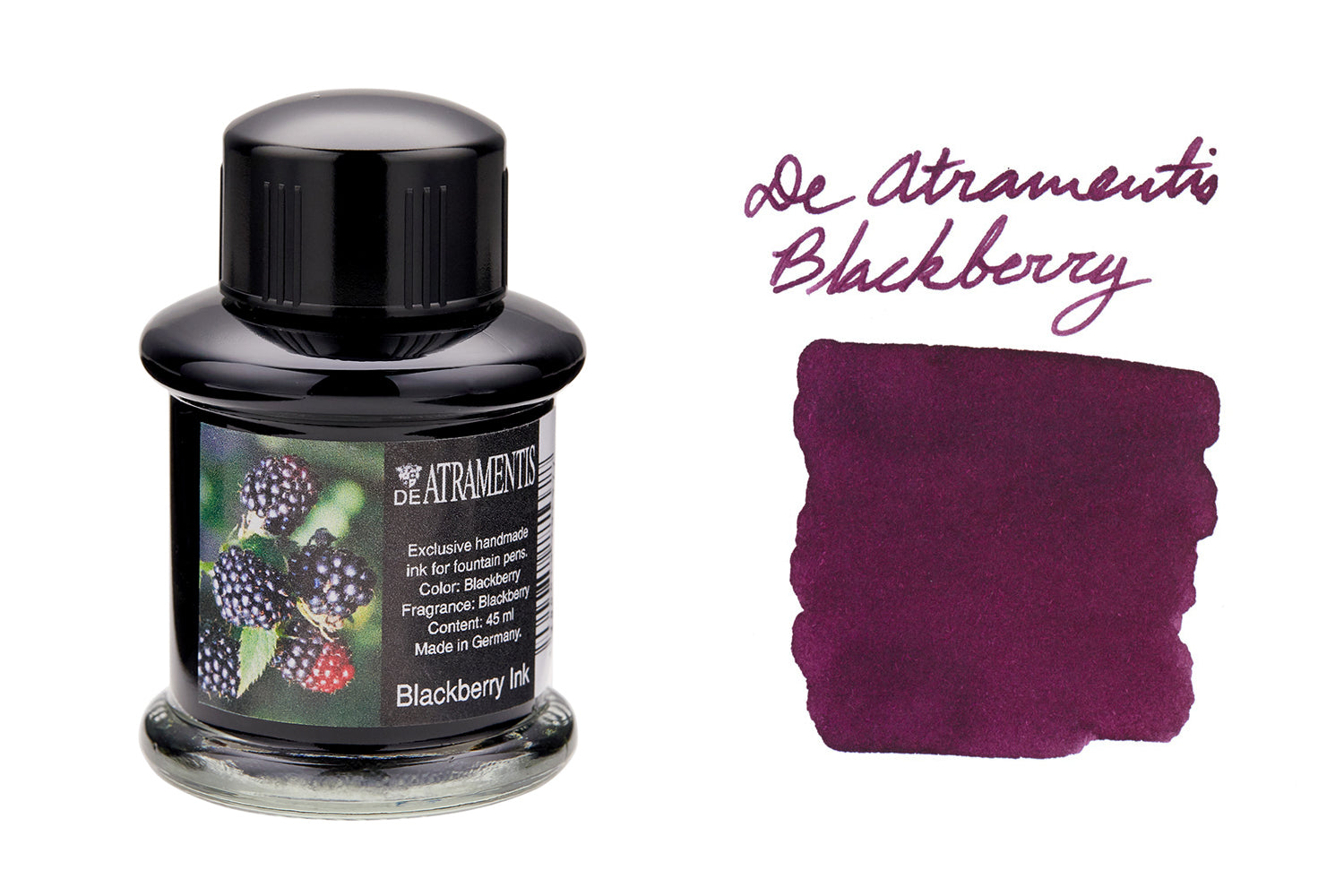 De Atramentis Blackberry - 45ml Scented Bottled Ink