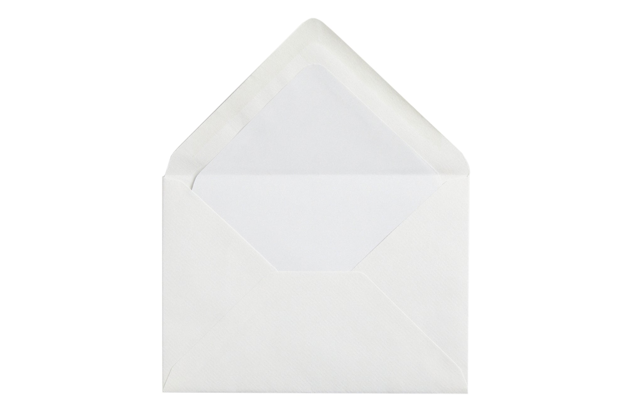 Original Crown Mill Classic Laid Small Envelopes - White