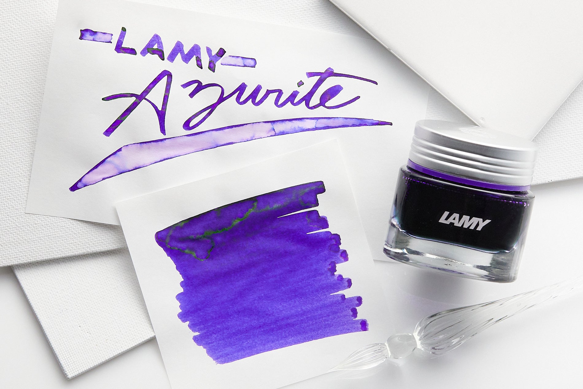 LAMY azurite - Ink Sample