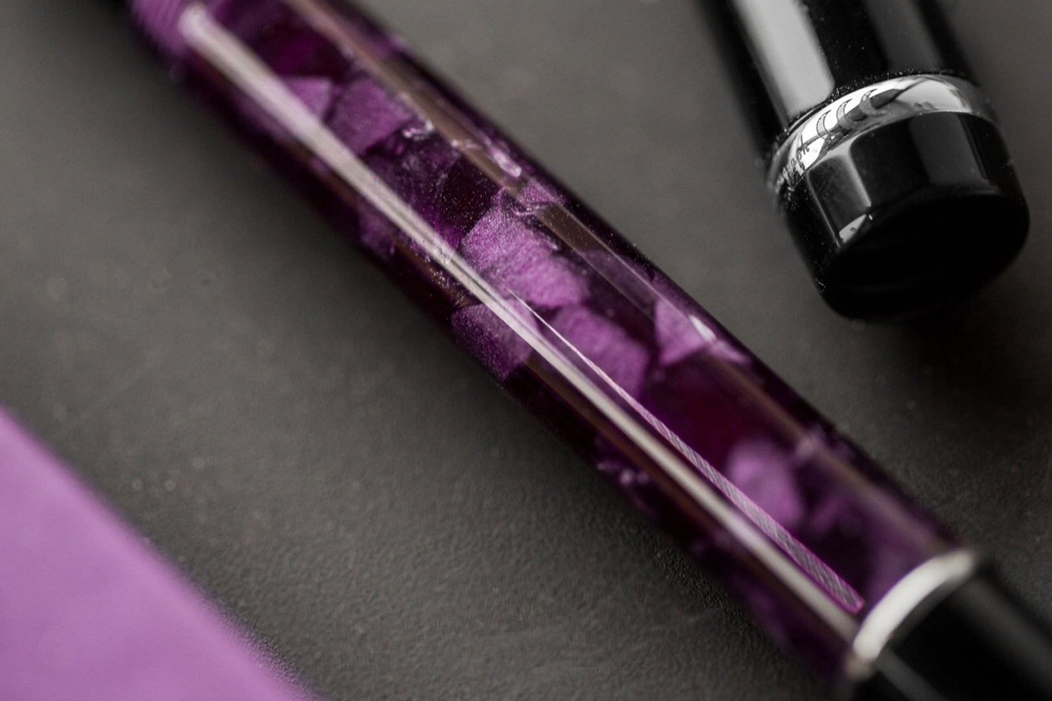 Conklin Duragraph Fountain Pen - Purple Nights