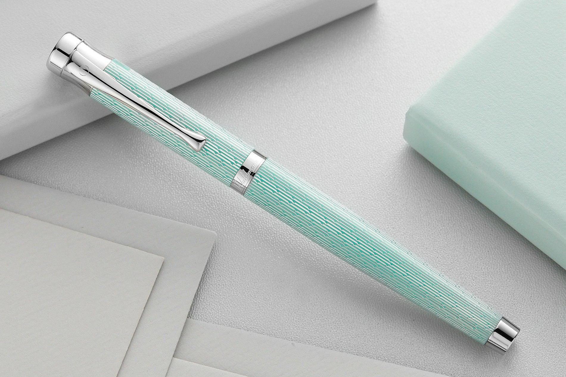 Waldmann Tango Imagination Fountain Pen - Aquamarine