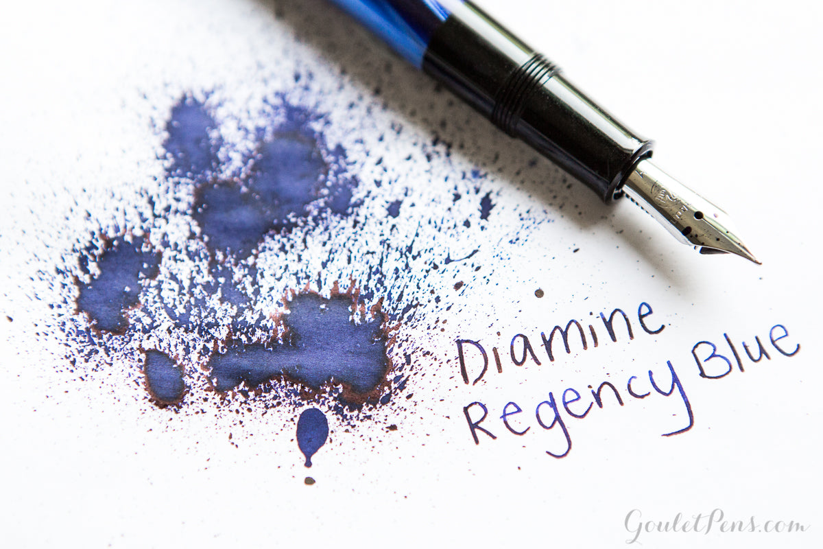 Diamine Regency Blue - Ink Sample