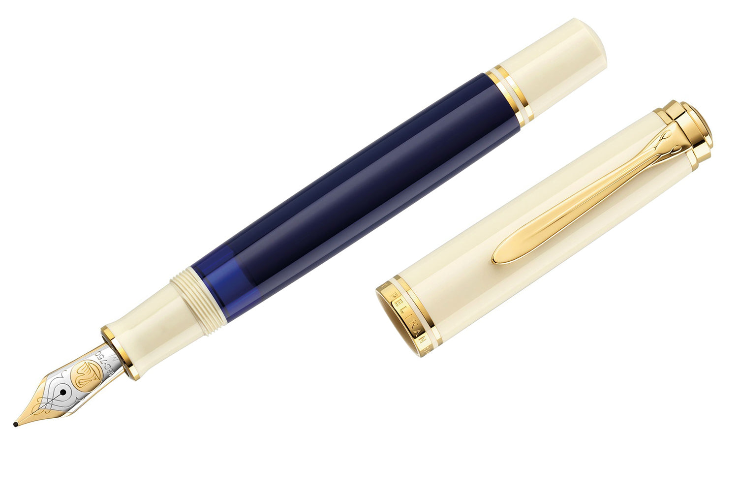 Pelikan M800 Fountain Pen - Cream Blue (Special Edition)