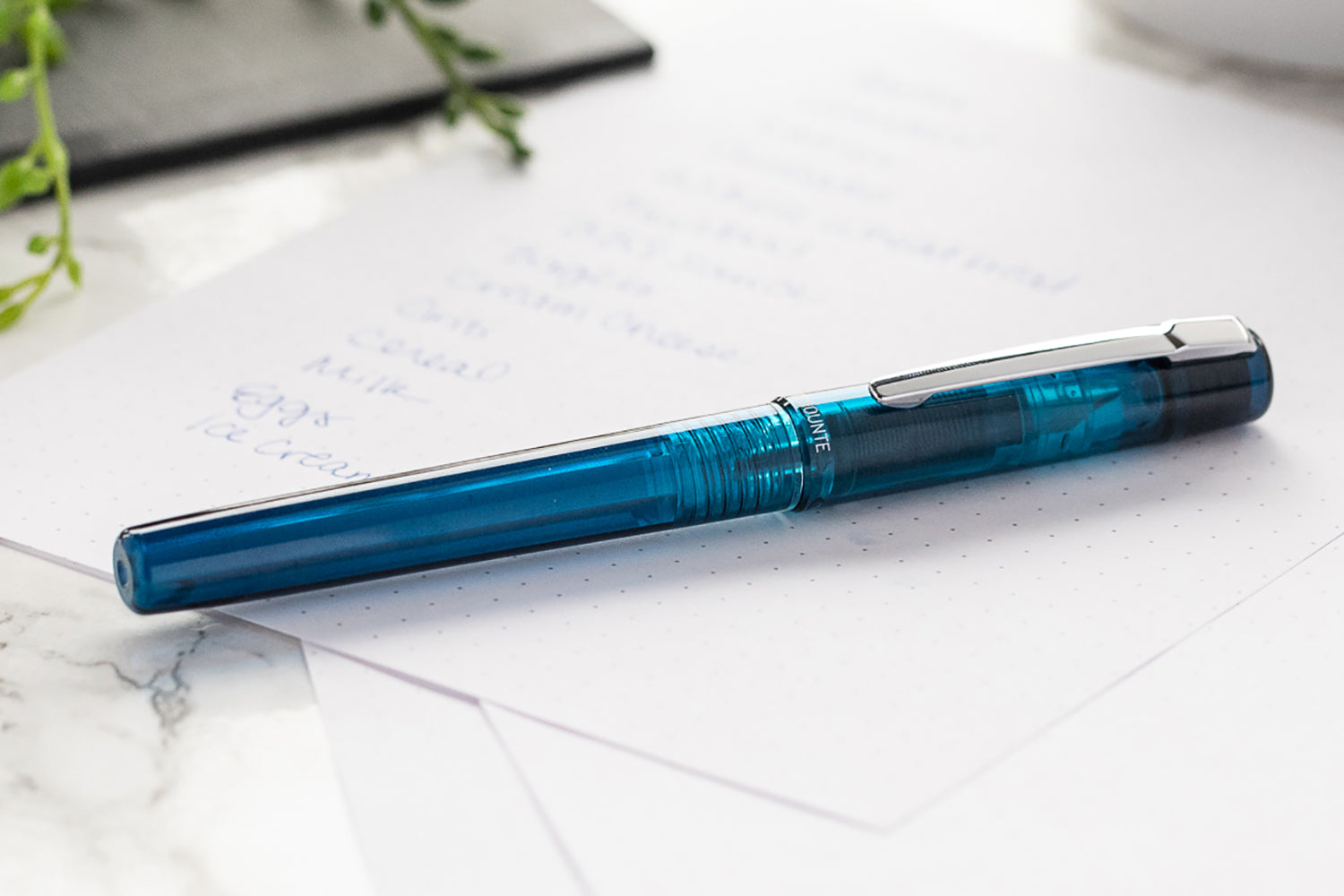 Platinum Prefounte Fountain Pen - Night Sea