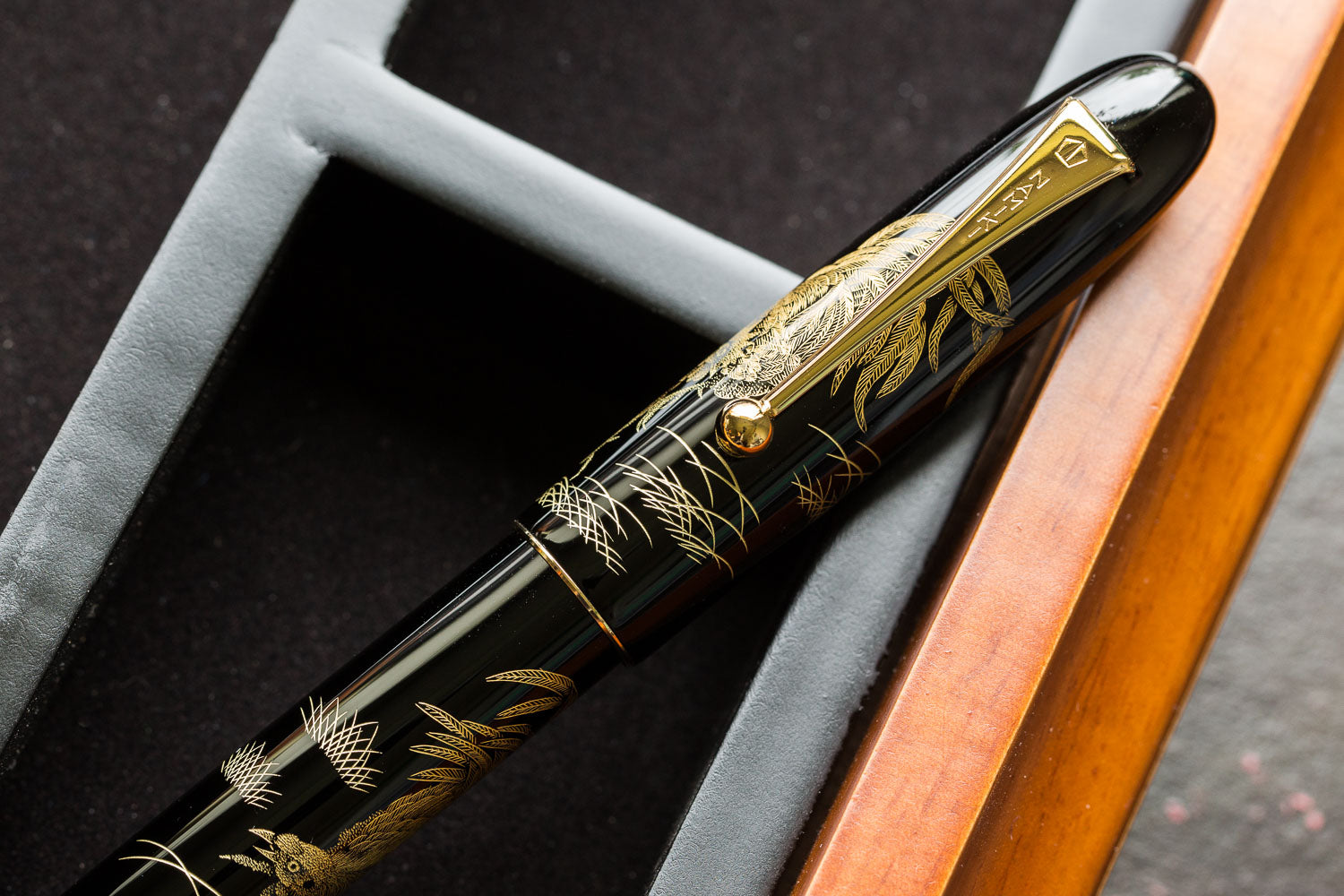 Namiki Chinkin Fountain Pen - Rooster