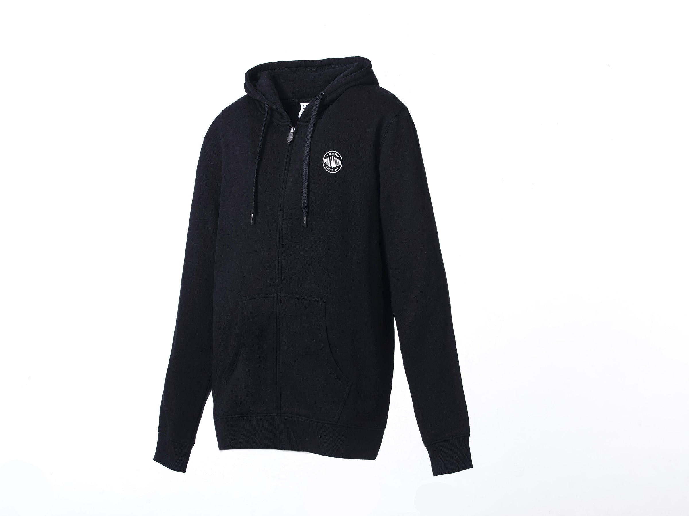 102419-008 | CORE LOGO ZIP UP HOODY PS | BLACK