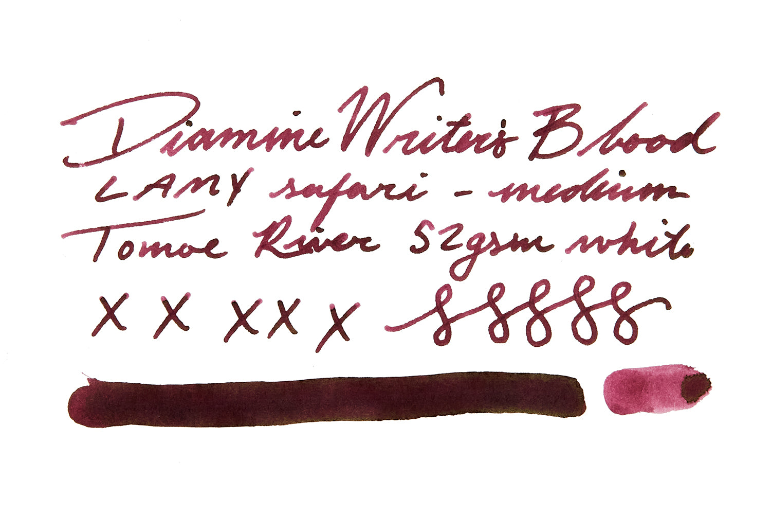 Diamine Writer's Blood - 80ml Bottled Ink