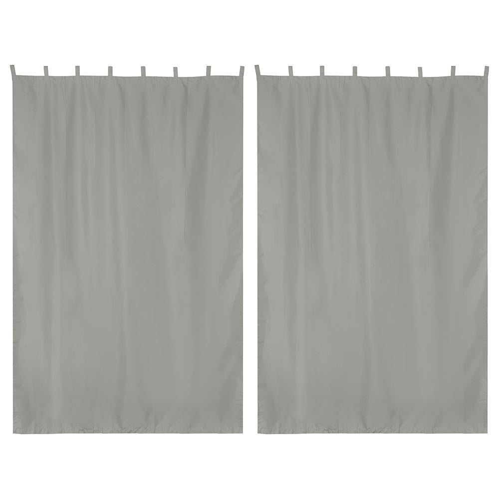 Yescom 2-Pcs Outdoor Tab Top Curtain Panel, 54Wx84L