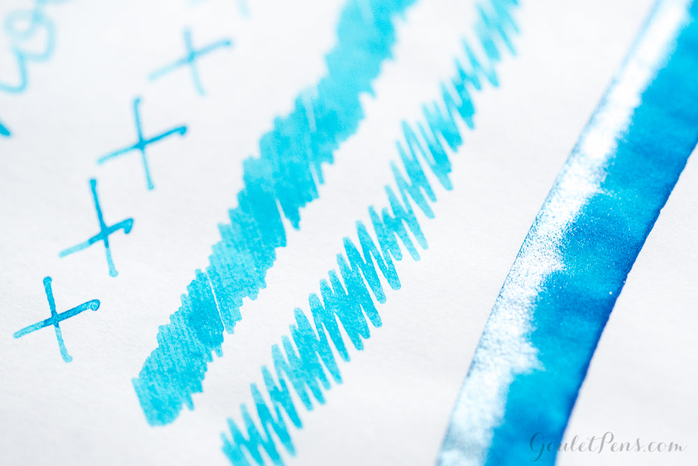 Diamine Blue Lightning - Ink Sample