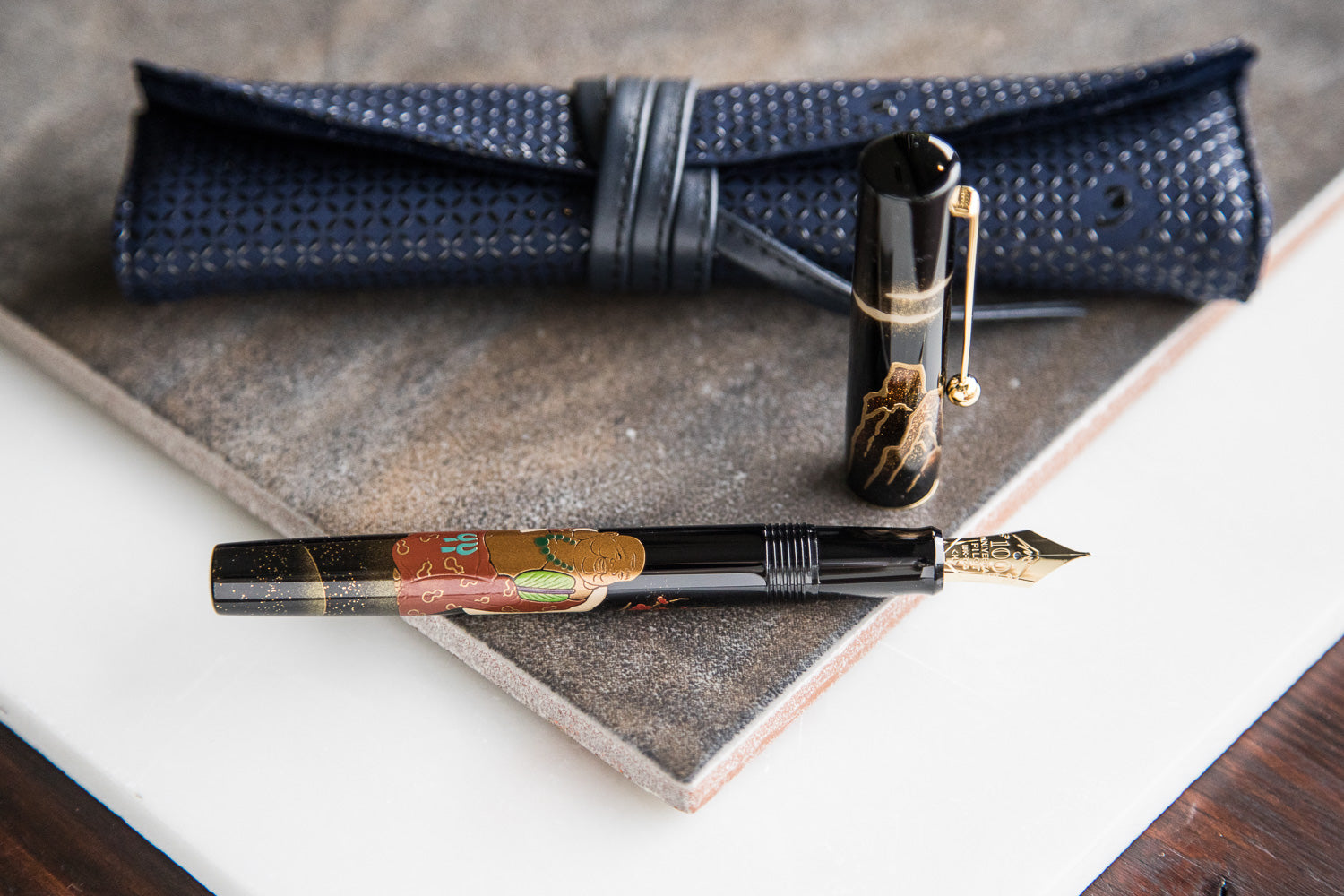 Namiki Yukari Fountain Pen - Seven Gods Hotei-son (100th Anniversary Limited Edition)