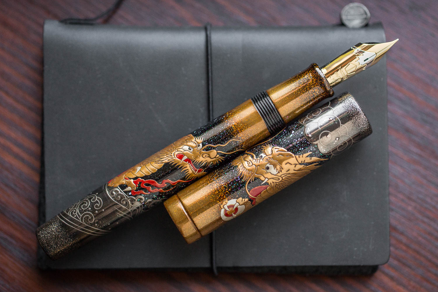 Namiki Emperor Maki-e Fountain Pen - Dragon