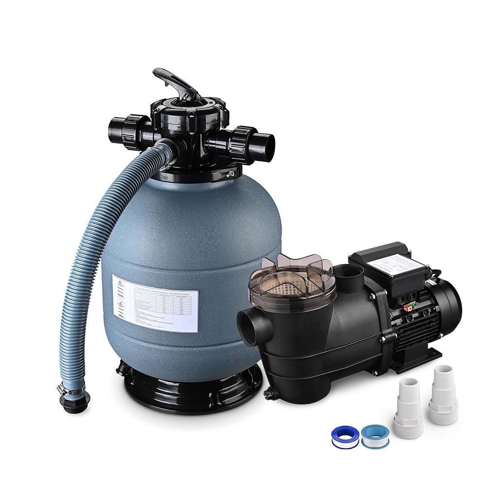 Yescom 16 Sand Filter and 3/4 HP Above Ground Pool Pump 5-Way