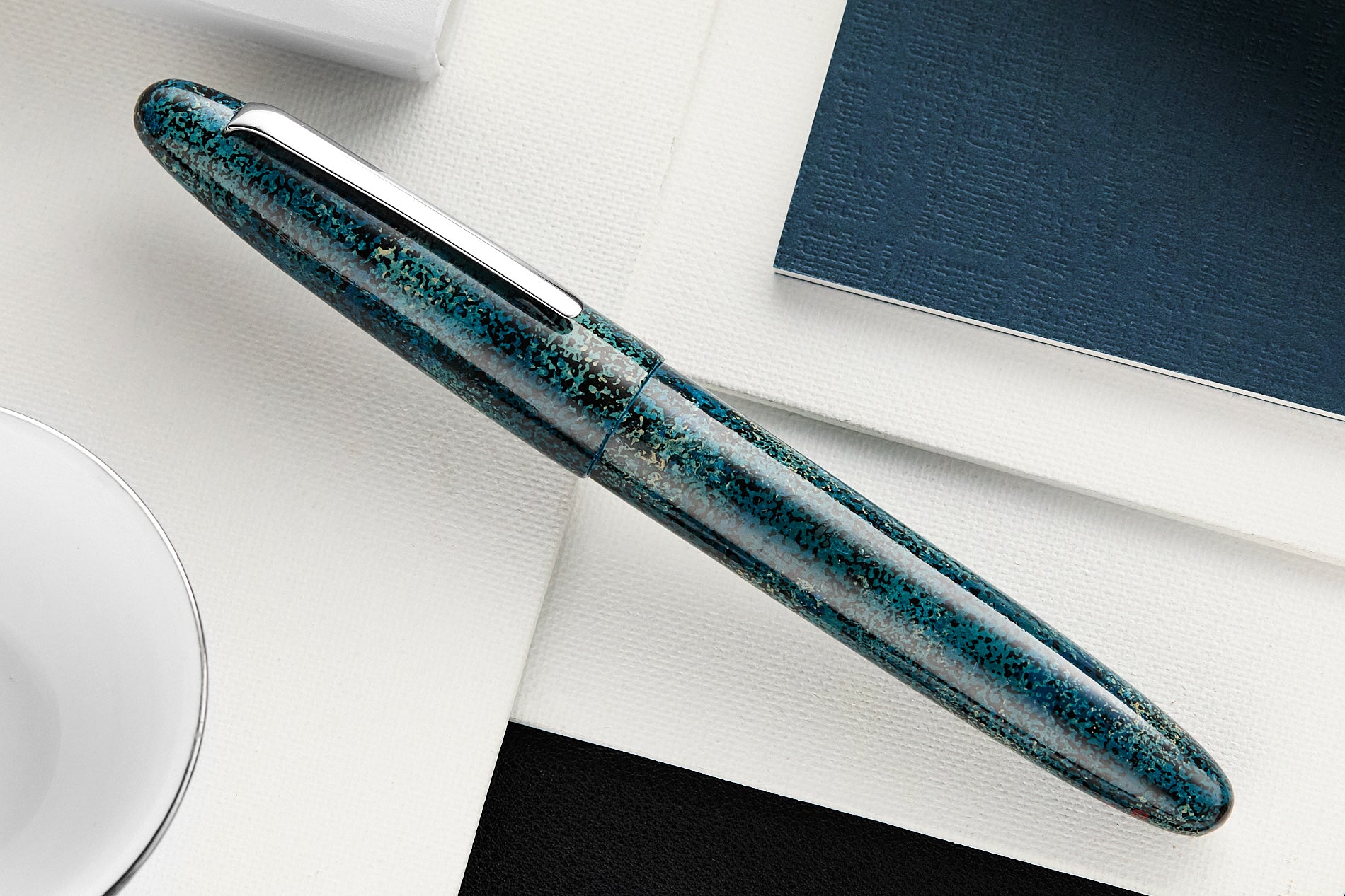 TACCIA Miyabi Fountain Pen - Wajima Azure Wave