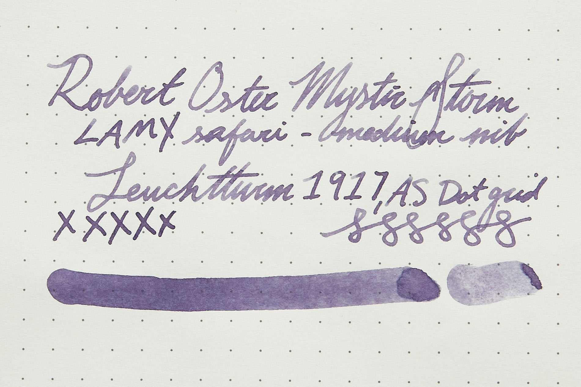 Robert Oster Mystic Storm - 50ml Bottled Ink